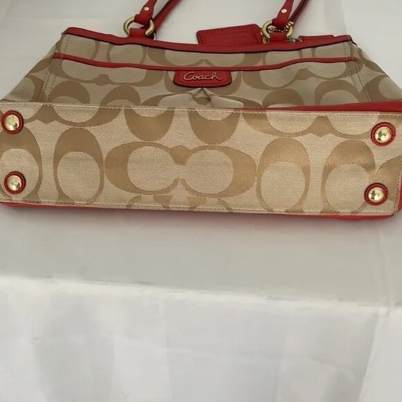 Coach - Signature Carryall Handbag - Picture 10 of 16